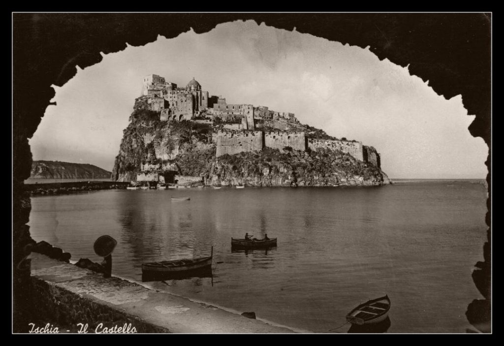 Ischia Castello Aragonese anni 50