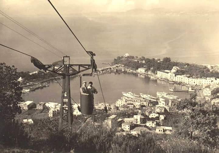 Seggiovia Ischia anni '50